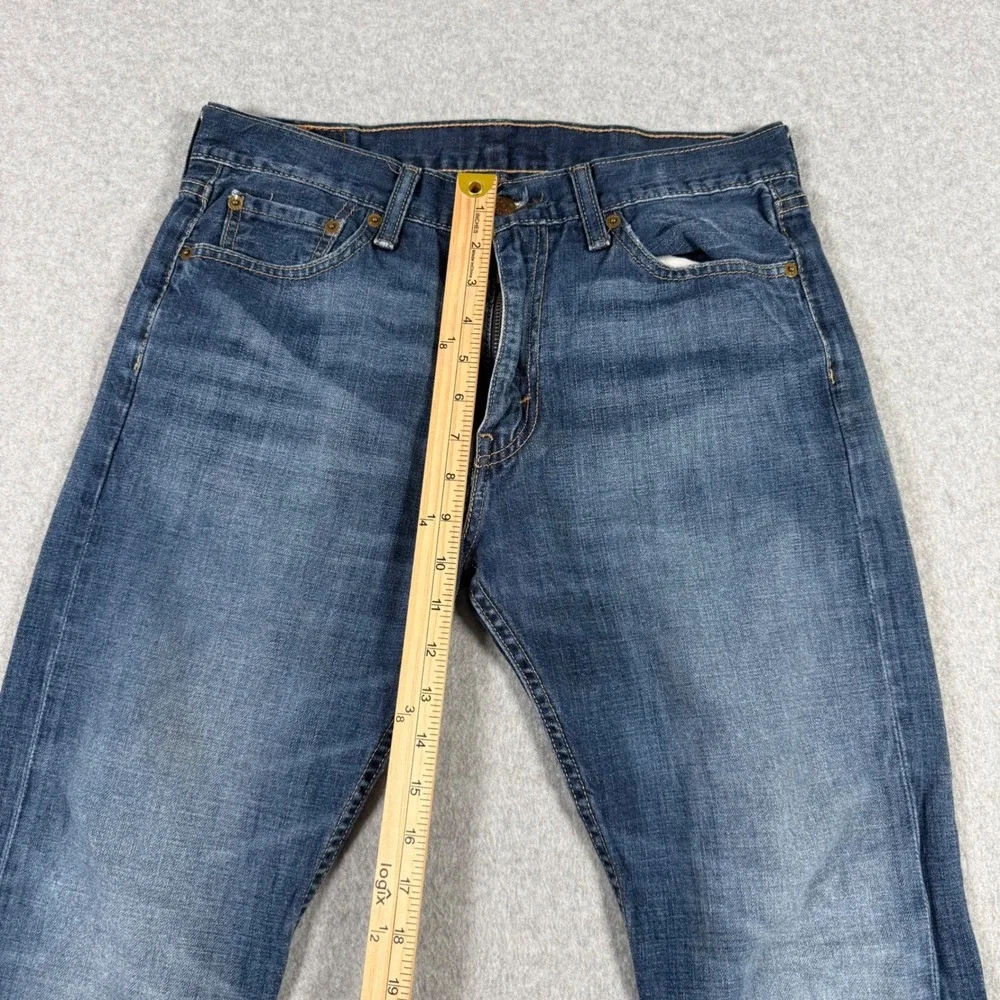 Levis button leg